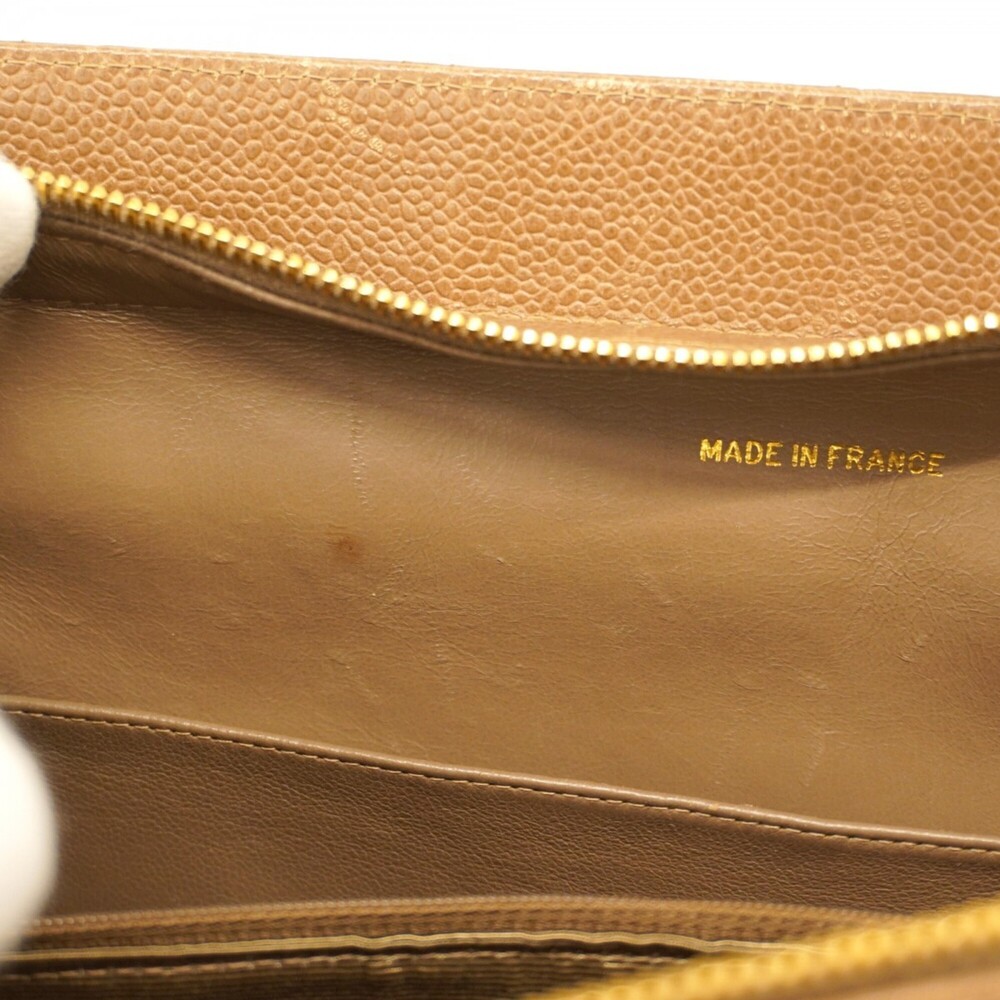 CHANEL Brown Caviar Leather Tote Bag - Picture 9 of 14